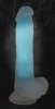Dildo z przyssawką Glow in the Dark 20,5 cm